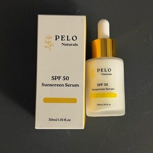 NEW Pelo Naturals SPF 50 Serum- Lightweight Mineral Facial Sunscreen